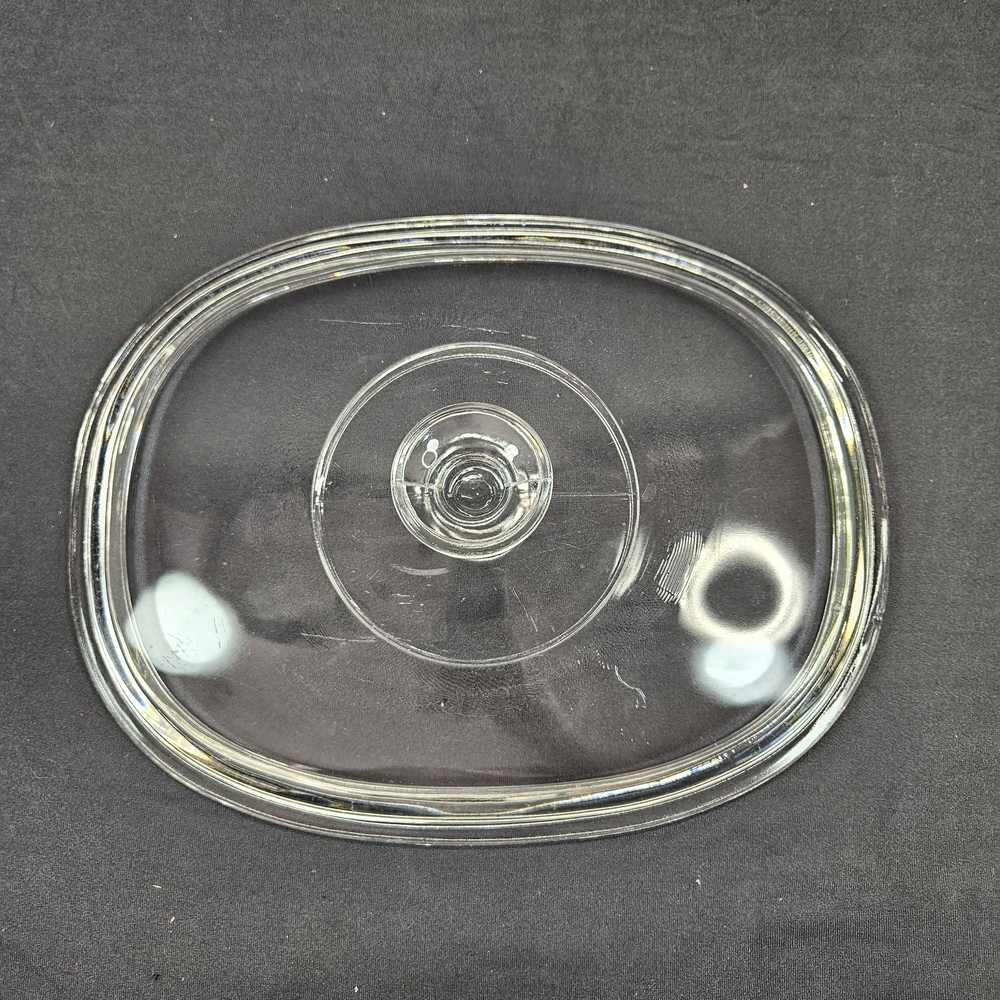 Pyrex Oval Glass Replacement LID ONLY DC-1 1/2-C Fits Corning Ware Casserole